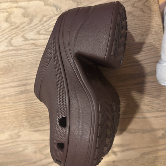 CROCS Siren Brown NWOB Sz 9 - Picture 7 of 7